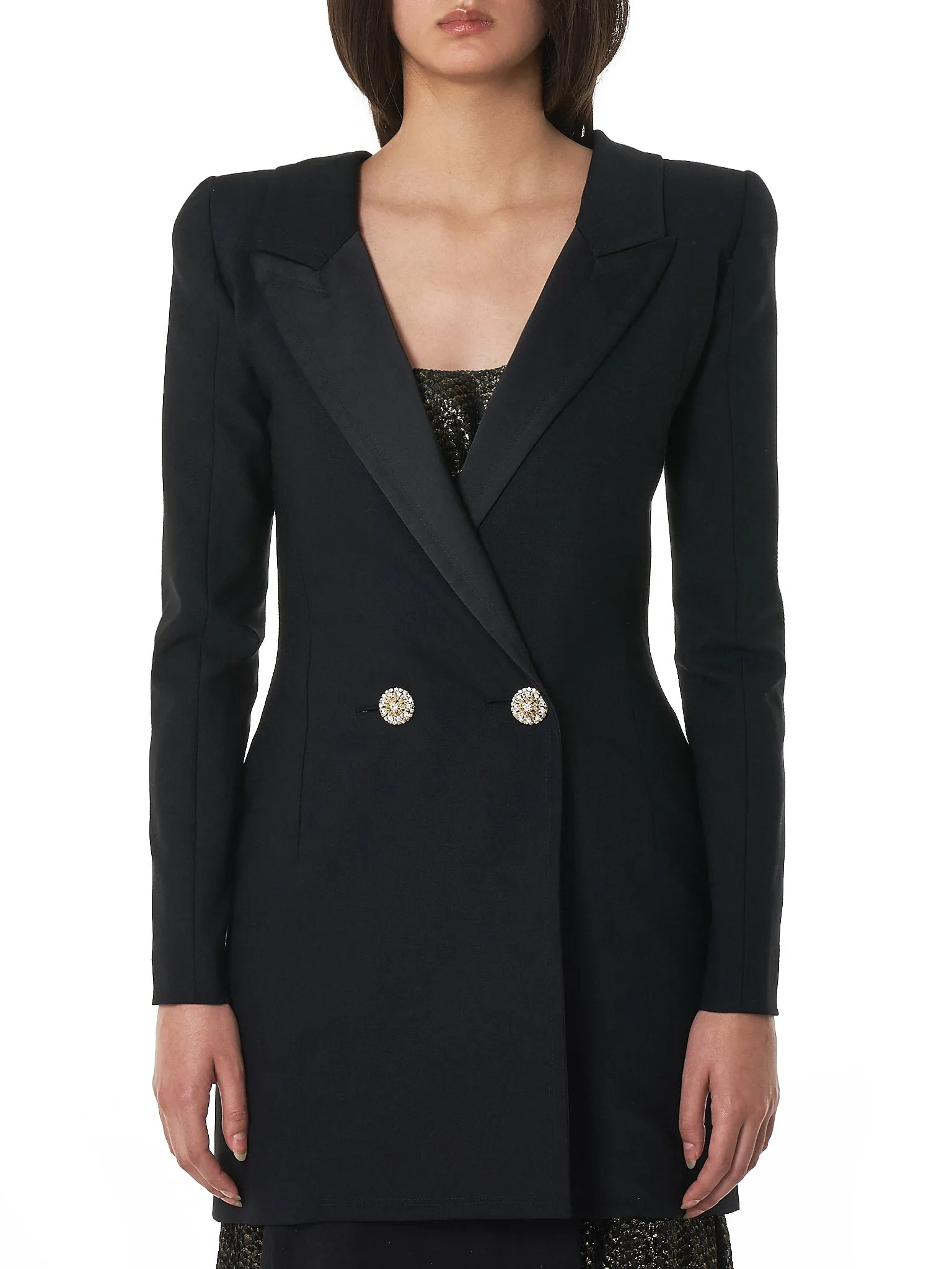 ‘Backforward’ Tailored Jacket (W1660T00011-BLACK)