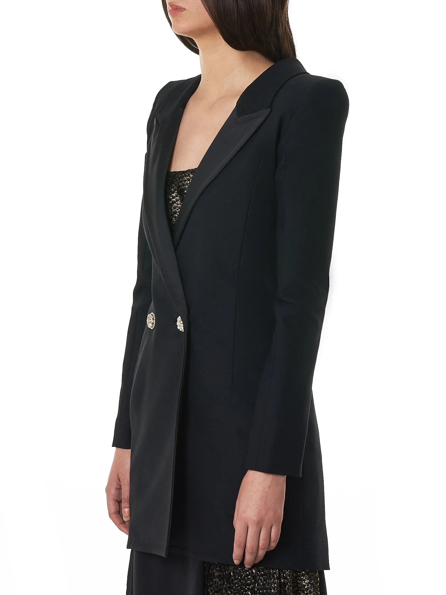 ‘Backforward’ Tailored Jacket (W1660T00011-BLACK)