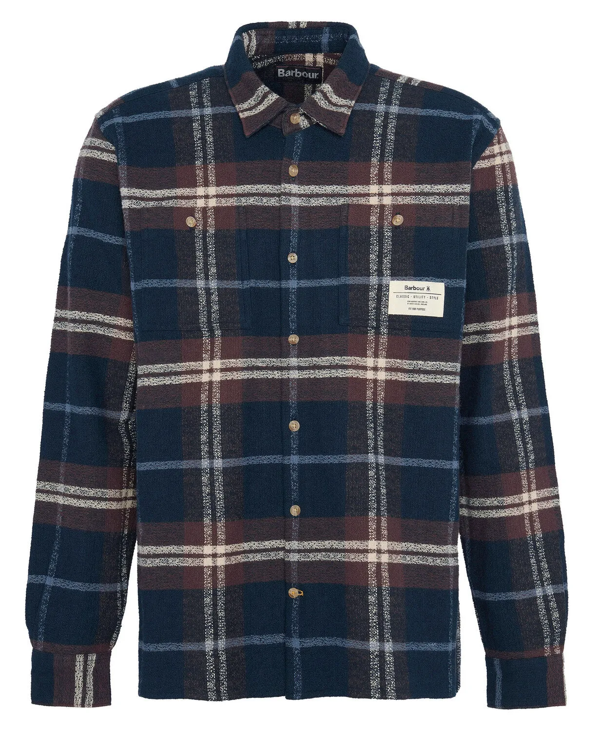 Barbour Coldfall Relaxed Fit Checked Shirt