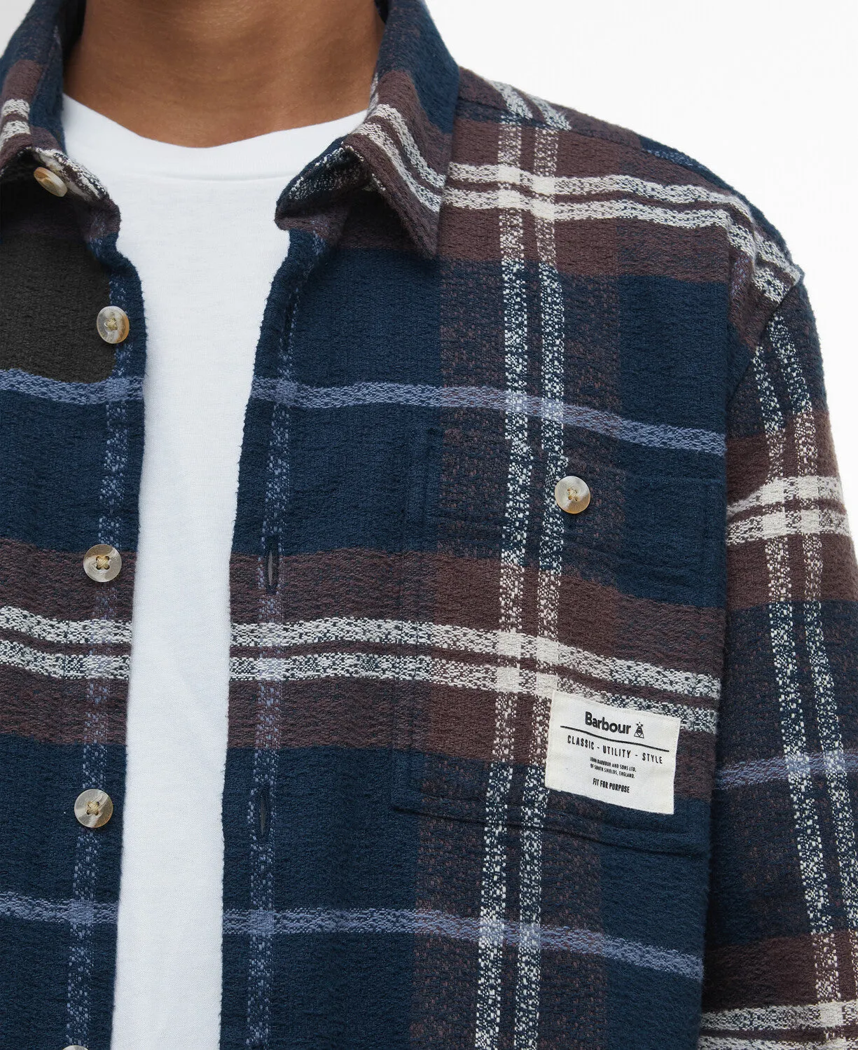 Barbour Coldfall Relaxed Fit Checked Shirt