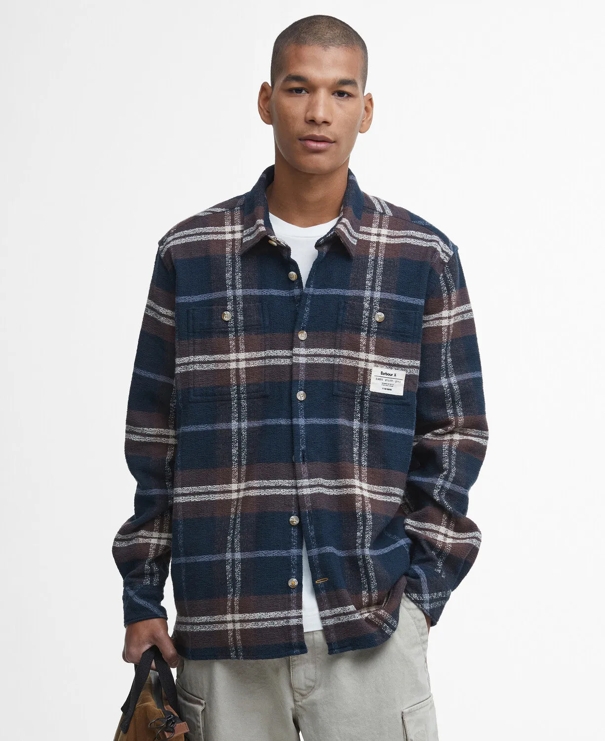 Barbour Coldfall Relaxed Fit Checked Shirt