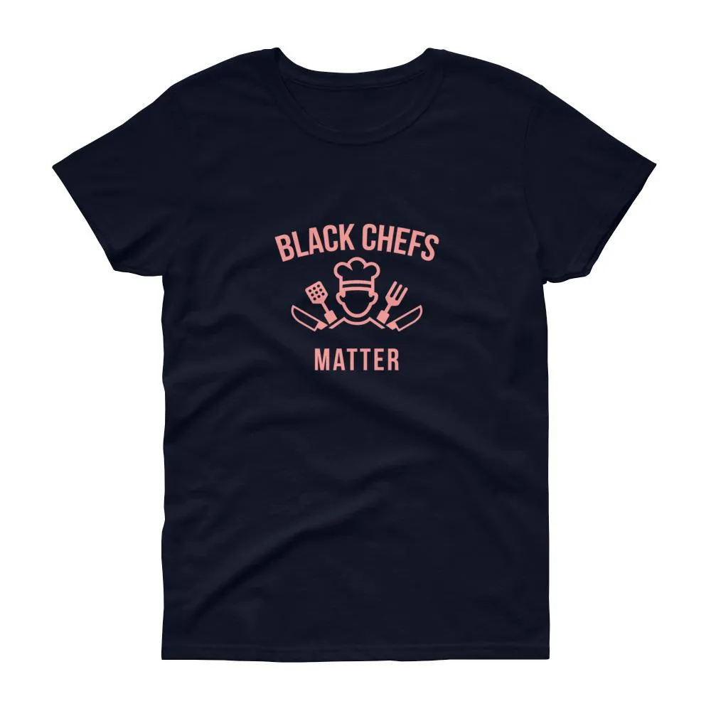 Black Chefs Matter (logo) - Women's short sleeve t-shirt