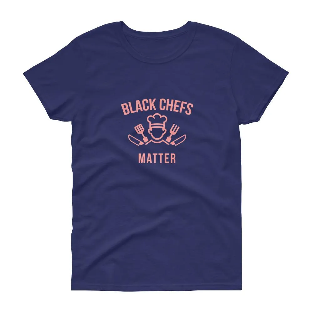 Black Chefs Matter (logo) - Women's short sleeve t-shirt