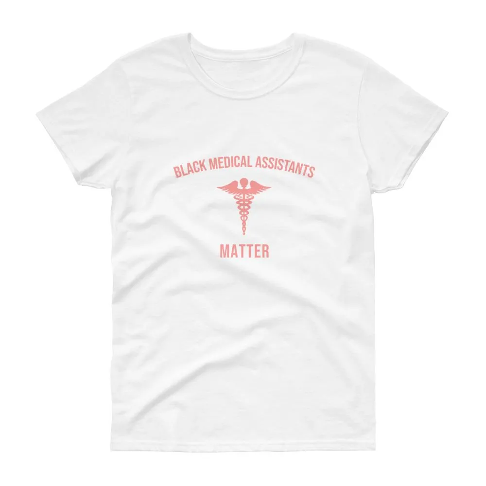 Black Medical Assistants - Women's short sleeve t-shirt