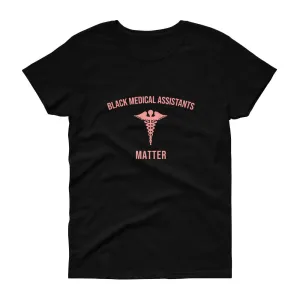 Black Medical Assistants - Women's short sleeve t-shirt