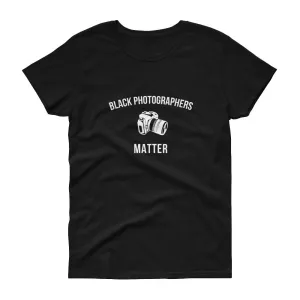 Black Photographers Matter - Women's short sleeve t-shirt