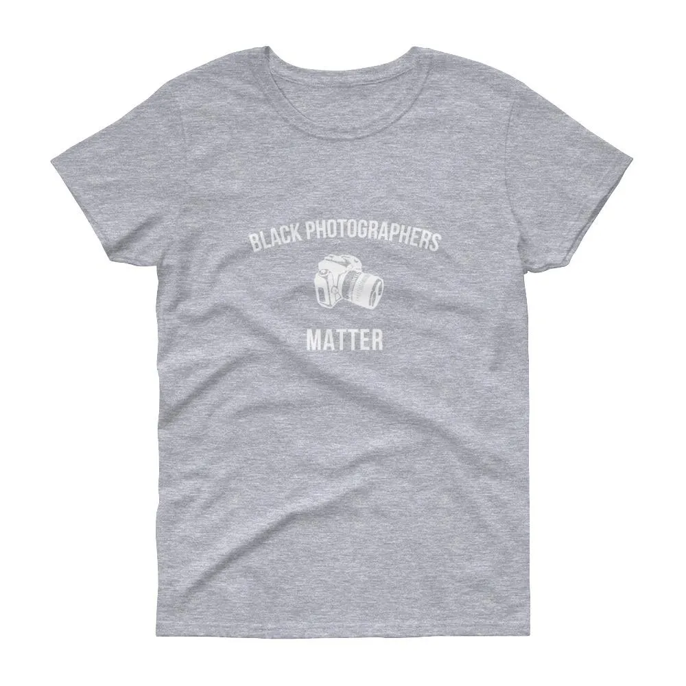 Black Photographers Matter - Women's short sleeve t-shirt