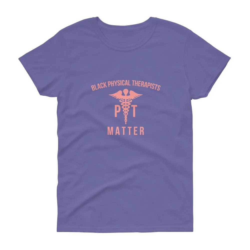 Black Physical Therapists (logo) - Women's short sleeve t-shirt