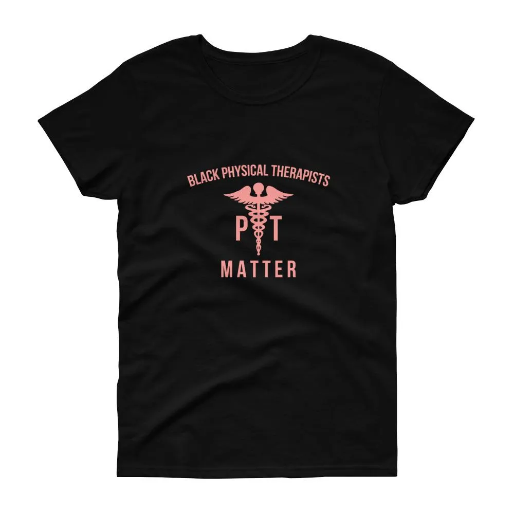 Black Physical Therapists (logo) - Women's short sleeve t-shirt