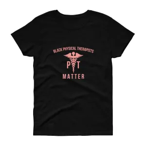 Black Physical Therapists (logo) - Women's short sleeve t-shirt