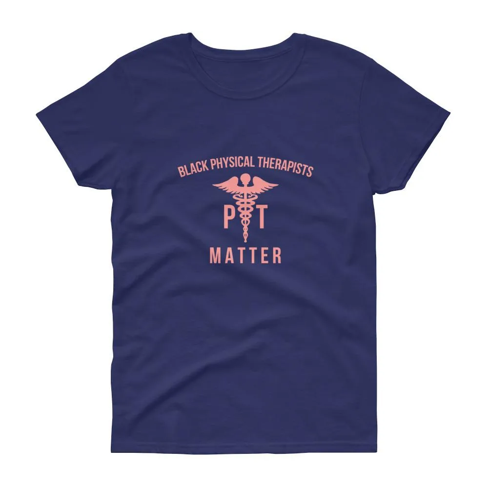 Black Physical Therapists (logo) - Women's short sleeve t-shirt