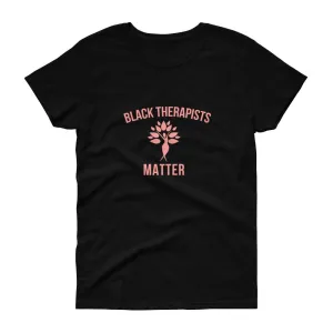 Black Therapists Matter (logo) - Women's short sleeve t-shirt