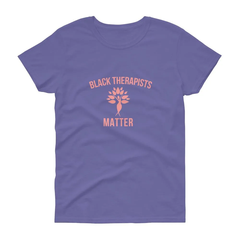 Black Therapists Matter (logo) - Women's short sleeve t-shirt