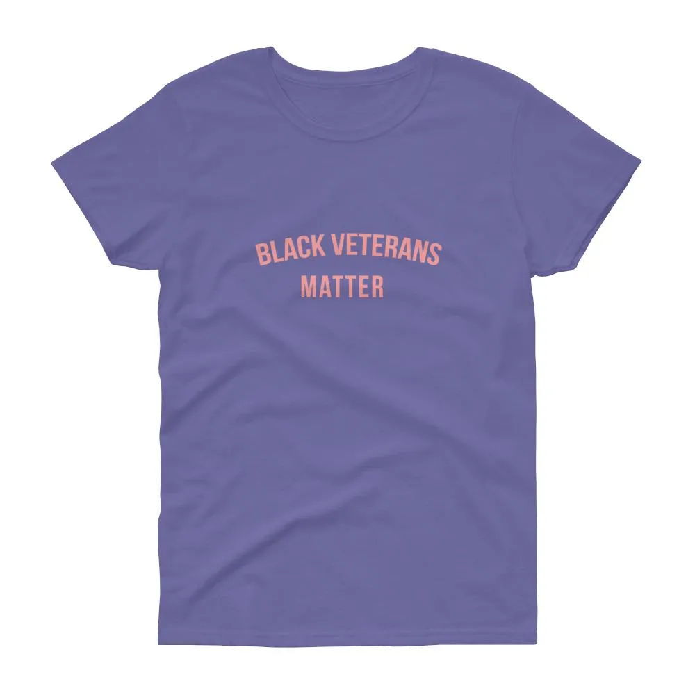 Black Veterans Matter - Women's short sleeve t-shirt