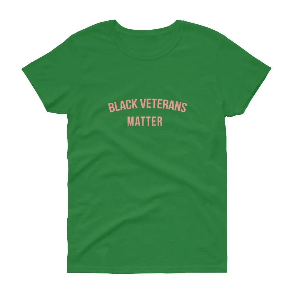 Black Veterans Matter - Women's short sleeve t-shirt