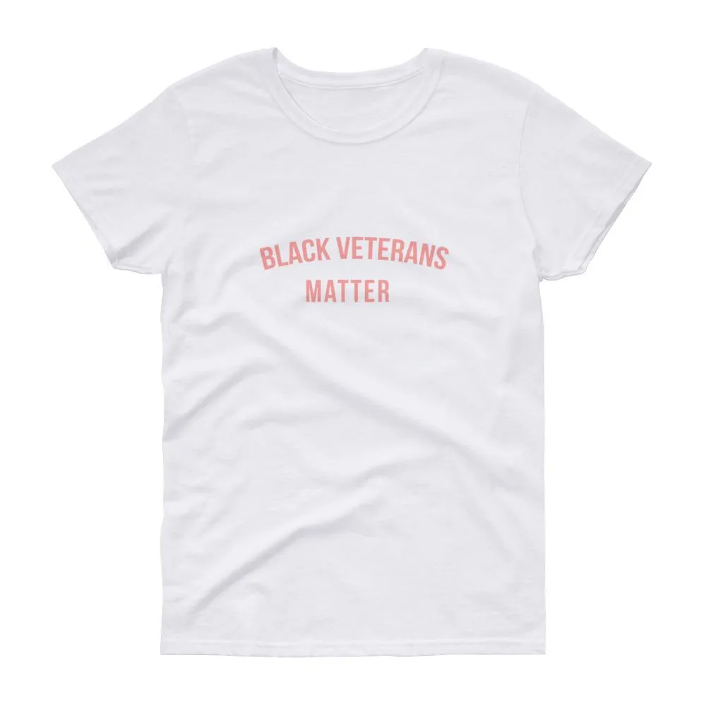 Black Veterans Matter - Women's short sleeve t-shirt