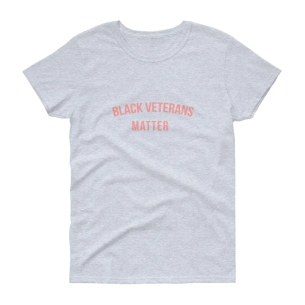 Black Veterans Matter - Women's short sleeve t-shirt