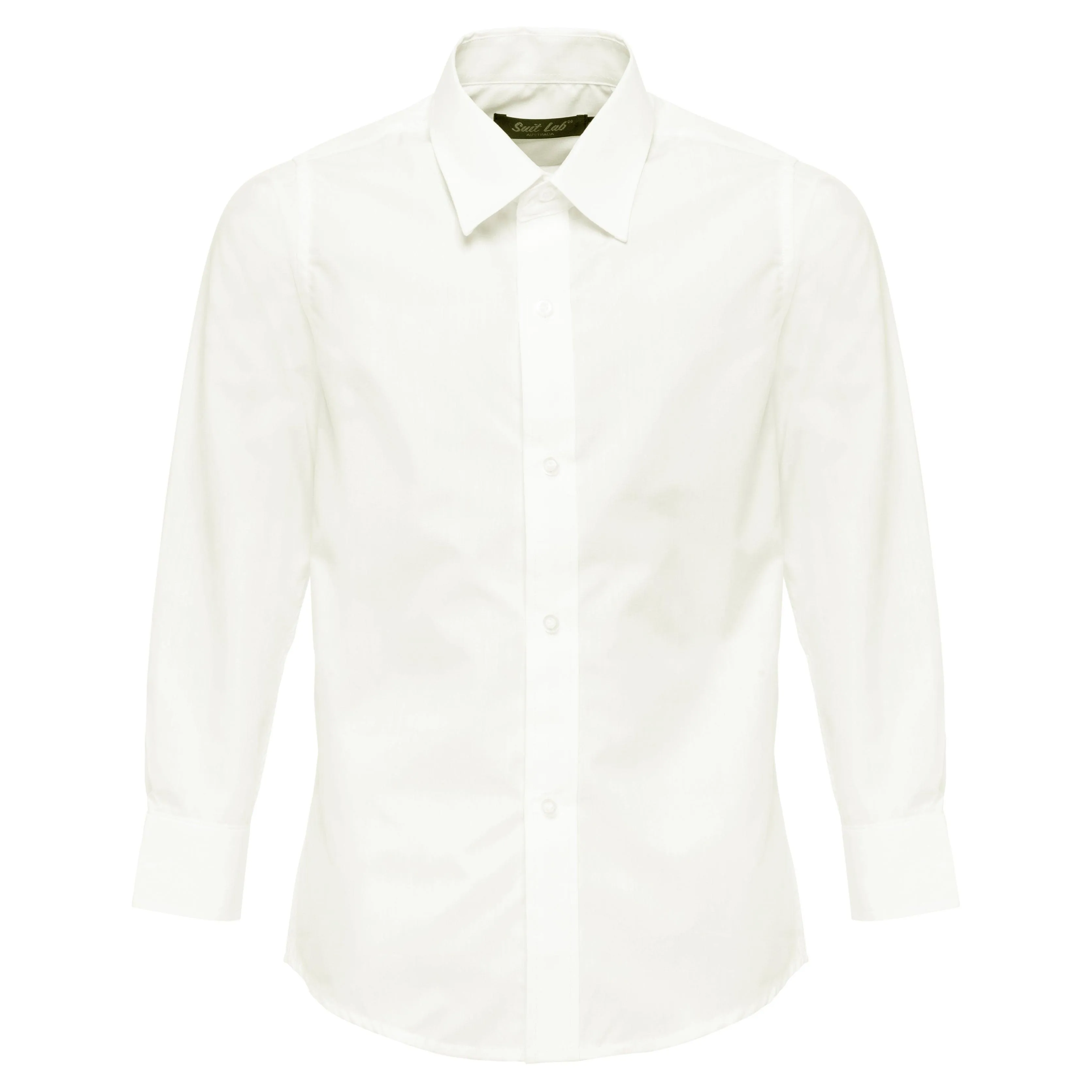 Boys Off-White Formal Shirt