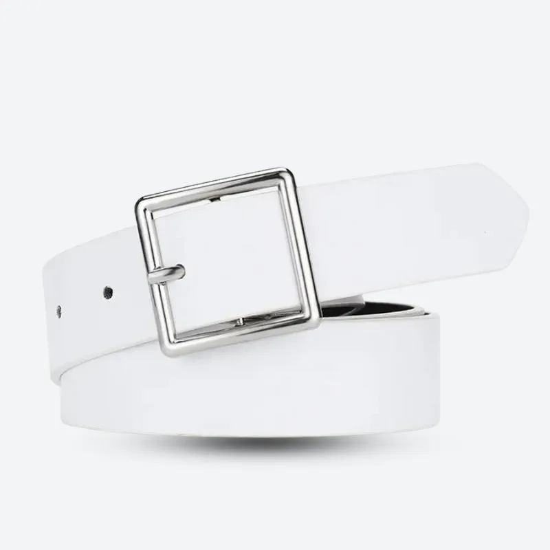 Classic Faux Leather Belt