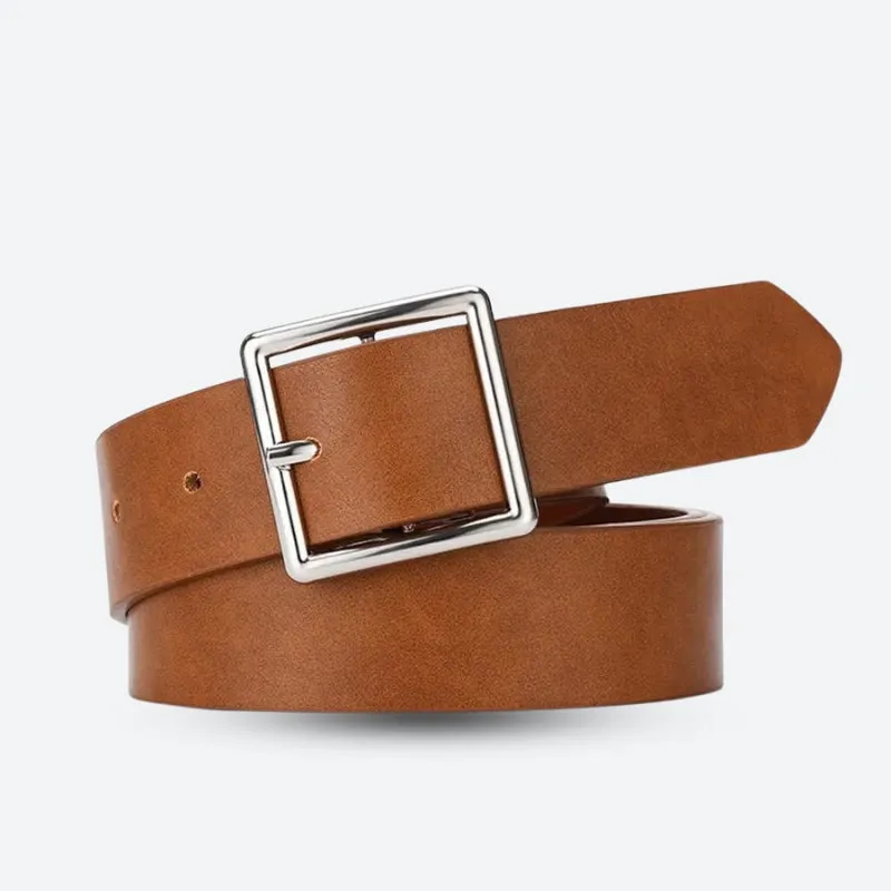 Classic Faux Leather Belt