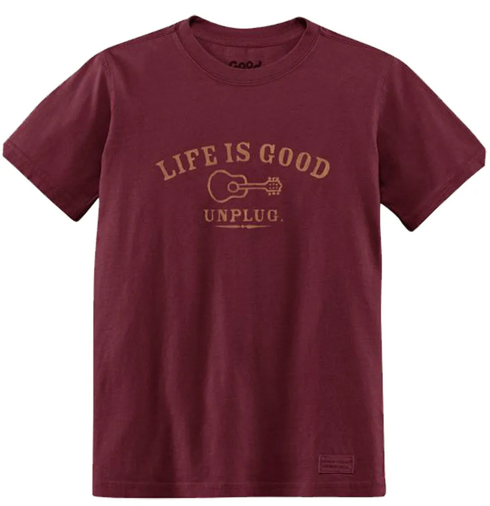 Crusher LIG Unplug T-Shirt by Life is good