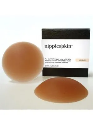 Dark Shade Adhesive Reusable Nipple Covers