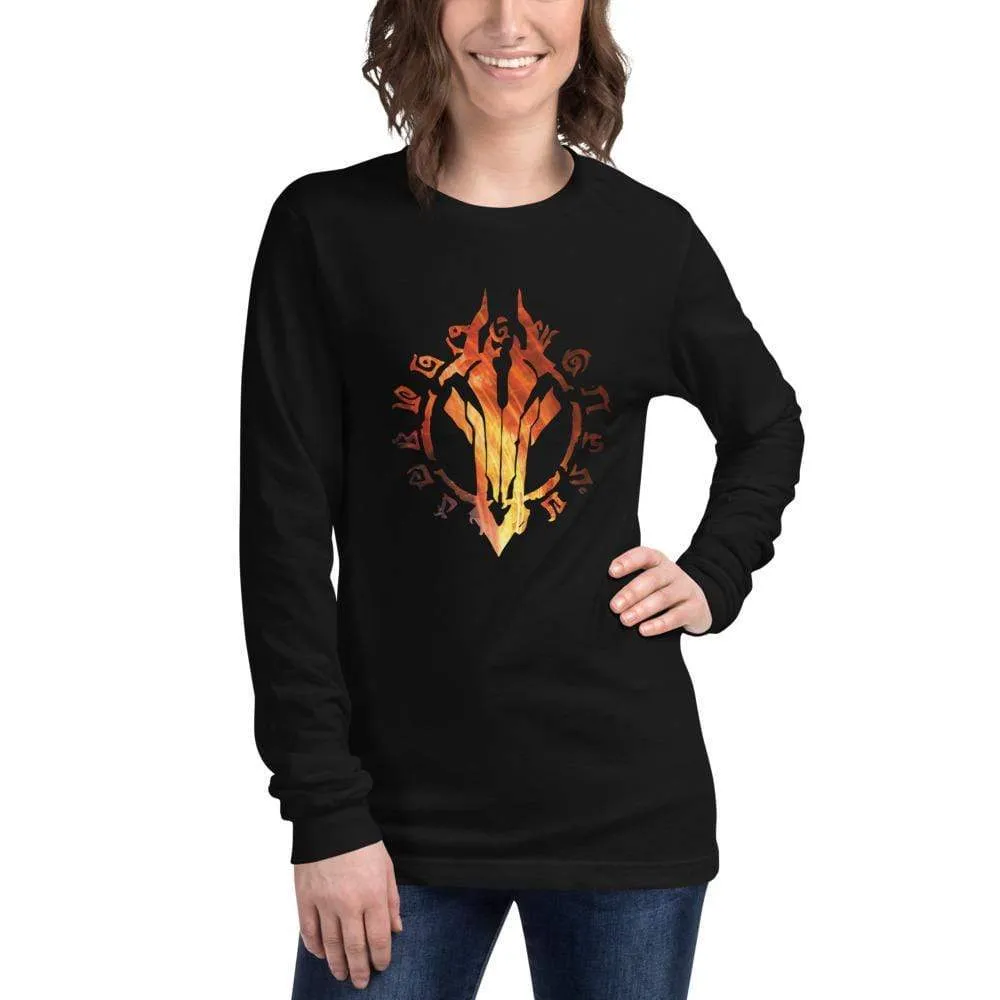 Darksiders Classic Horseman Fire Long Sleeve