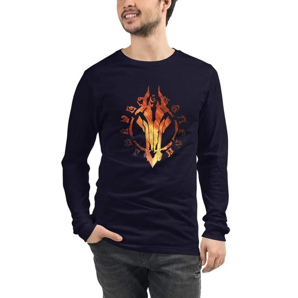 Darksiders Classic Horseman Fire Long Sleeve