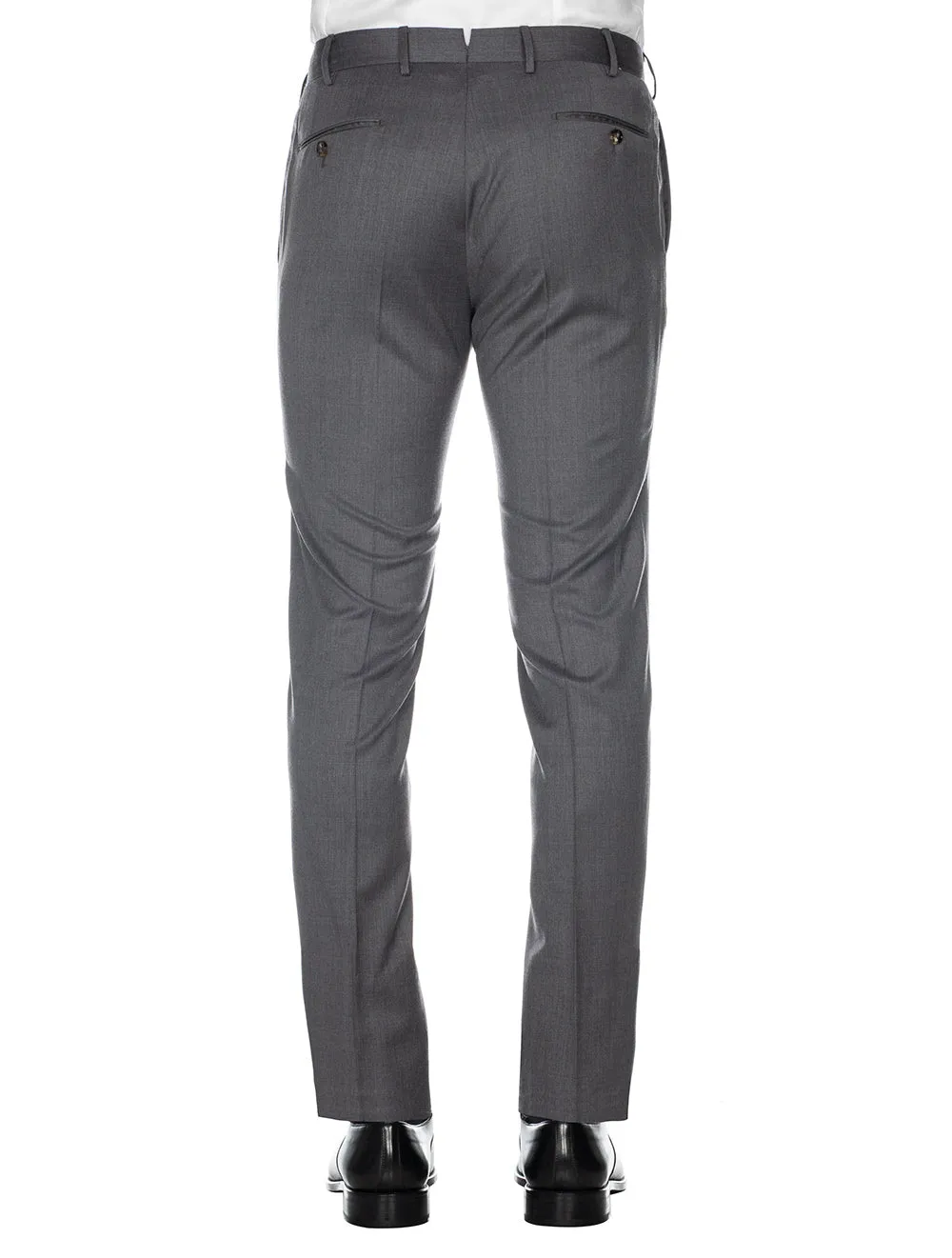 Deluxe Comfort Fabric Tailored Trousers Grey