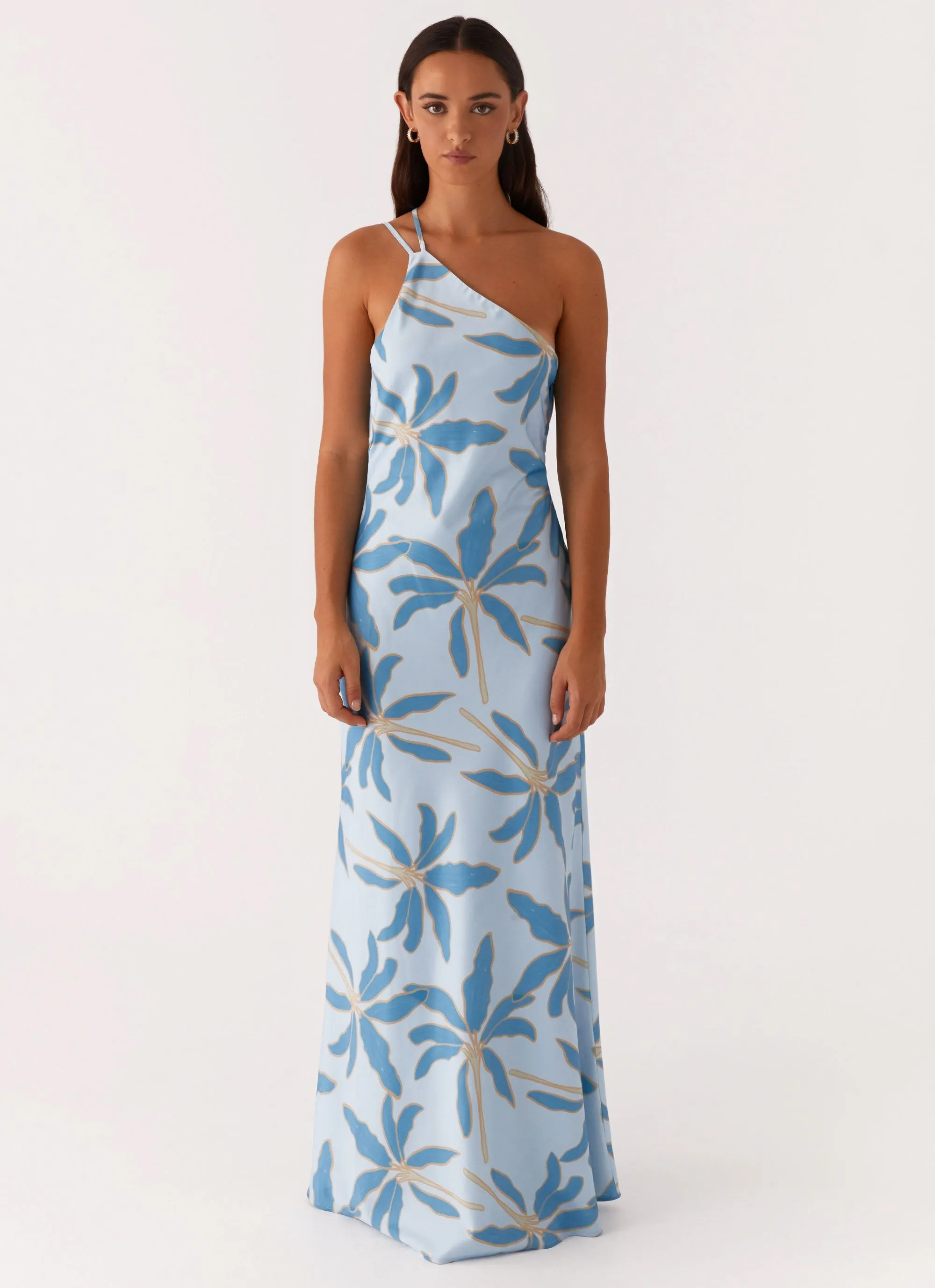 Drifting Apart Maxi Dress - Opulent Blue