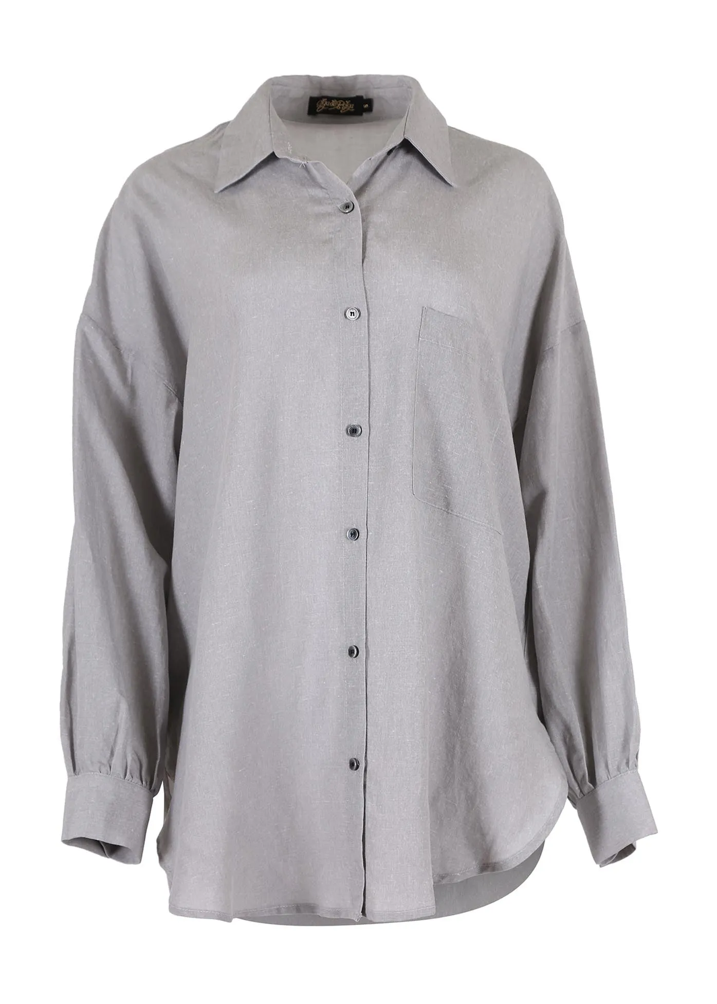 Le Bon Luminary Shirt Cloud in Linen Blend