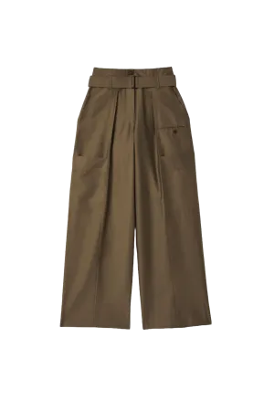 Maria Wide Leg Paper Bag Trousers