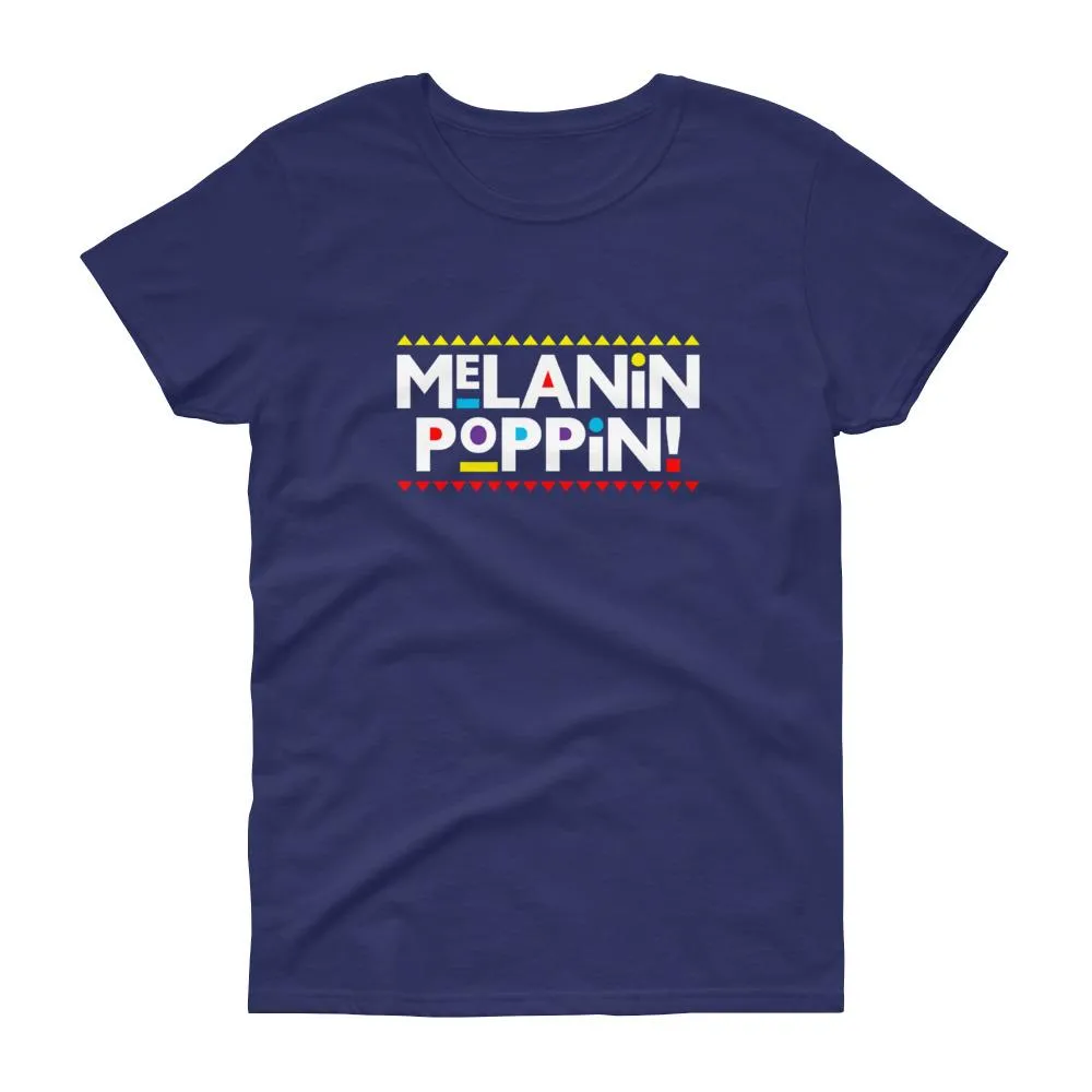 Melanin Poppin (Martin Font) - Women's short sleeve t-shirt