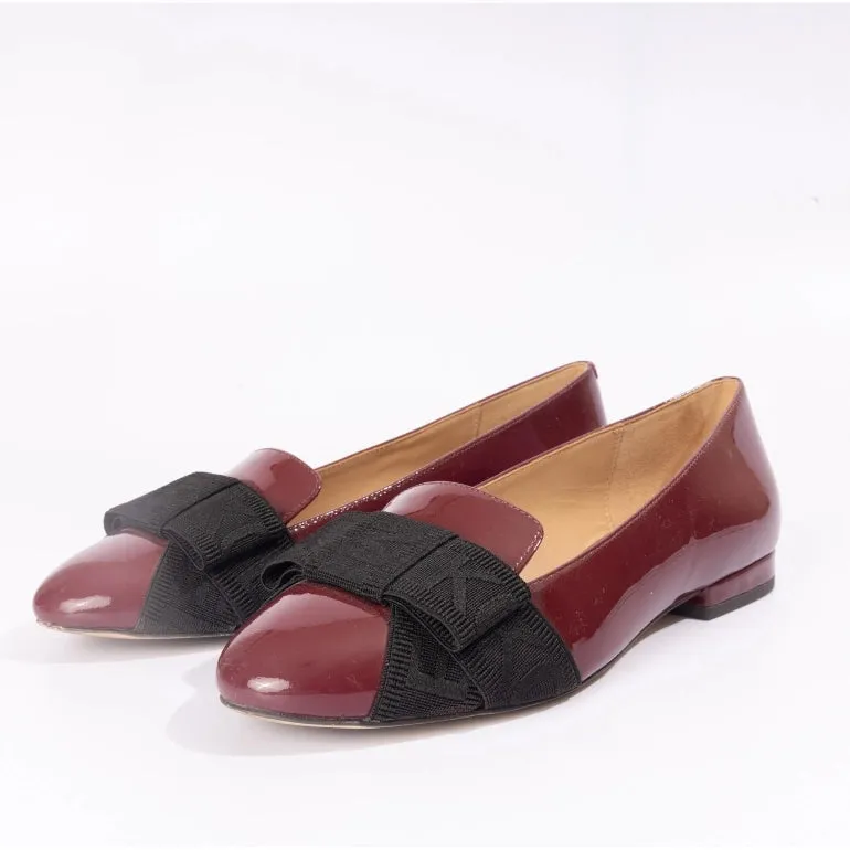 Michael Kors Ames Patent Leather Flat