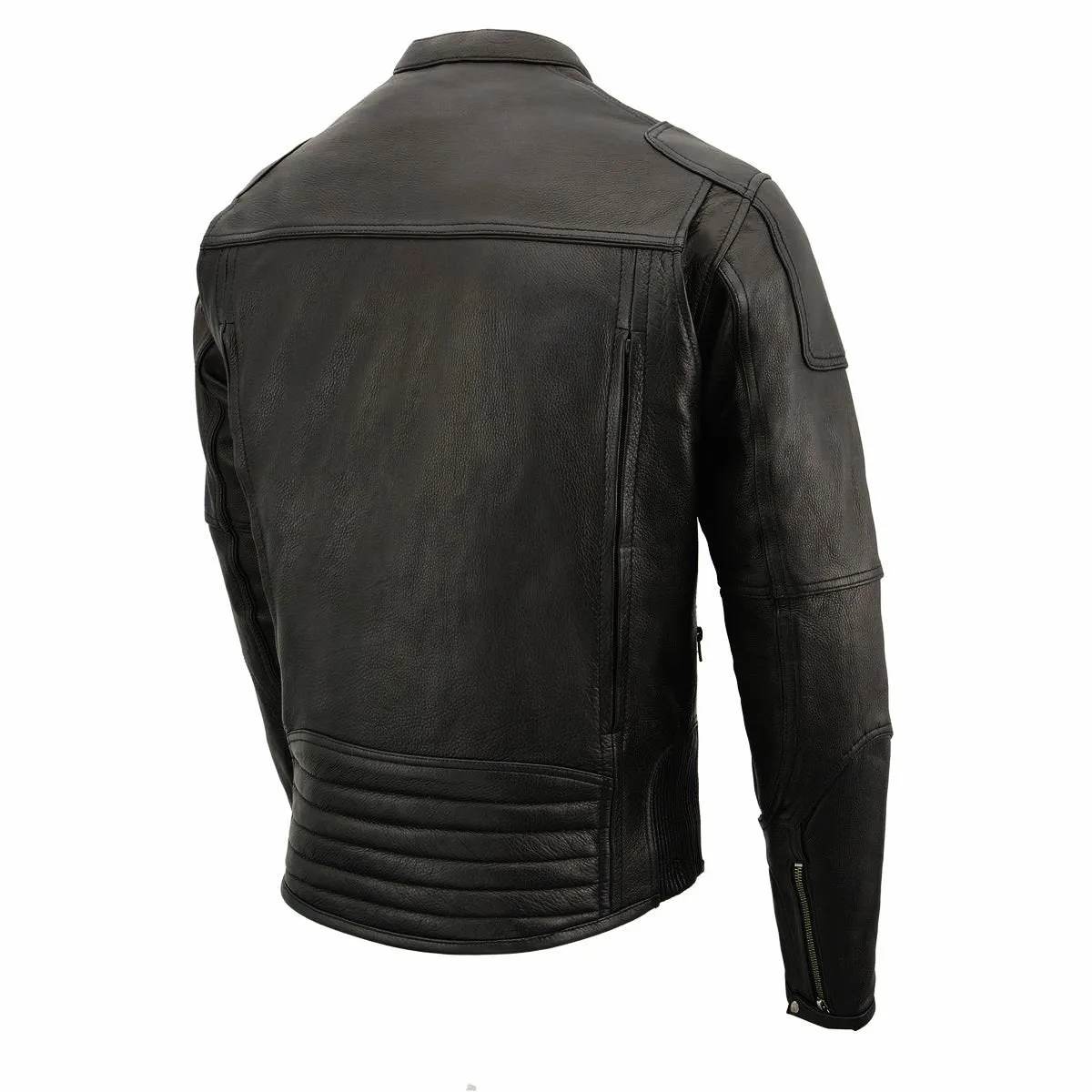 Milwaukee Leather MLM1502 Men's Black 'Cool-Tec' Vented Leather