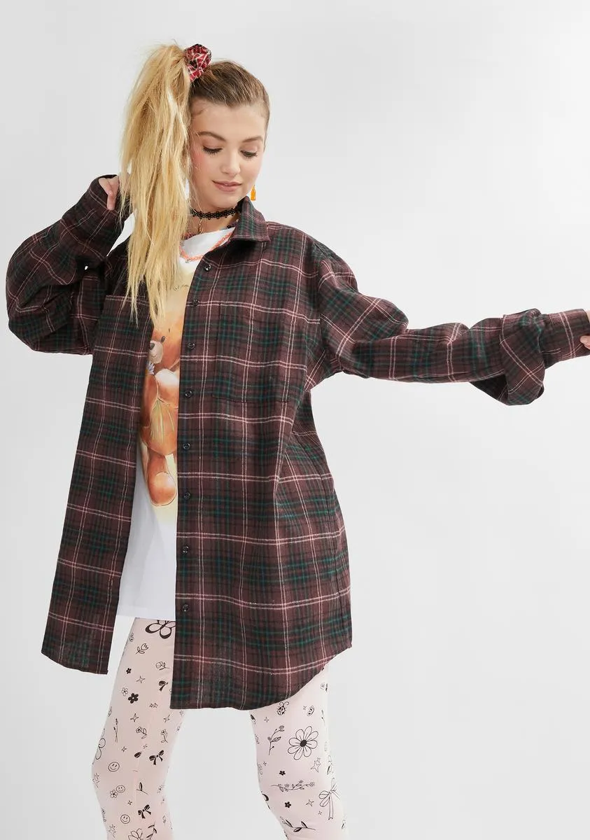 Miss Nonconformist Flannel Shirt