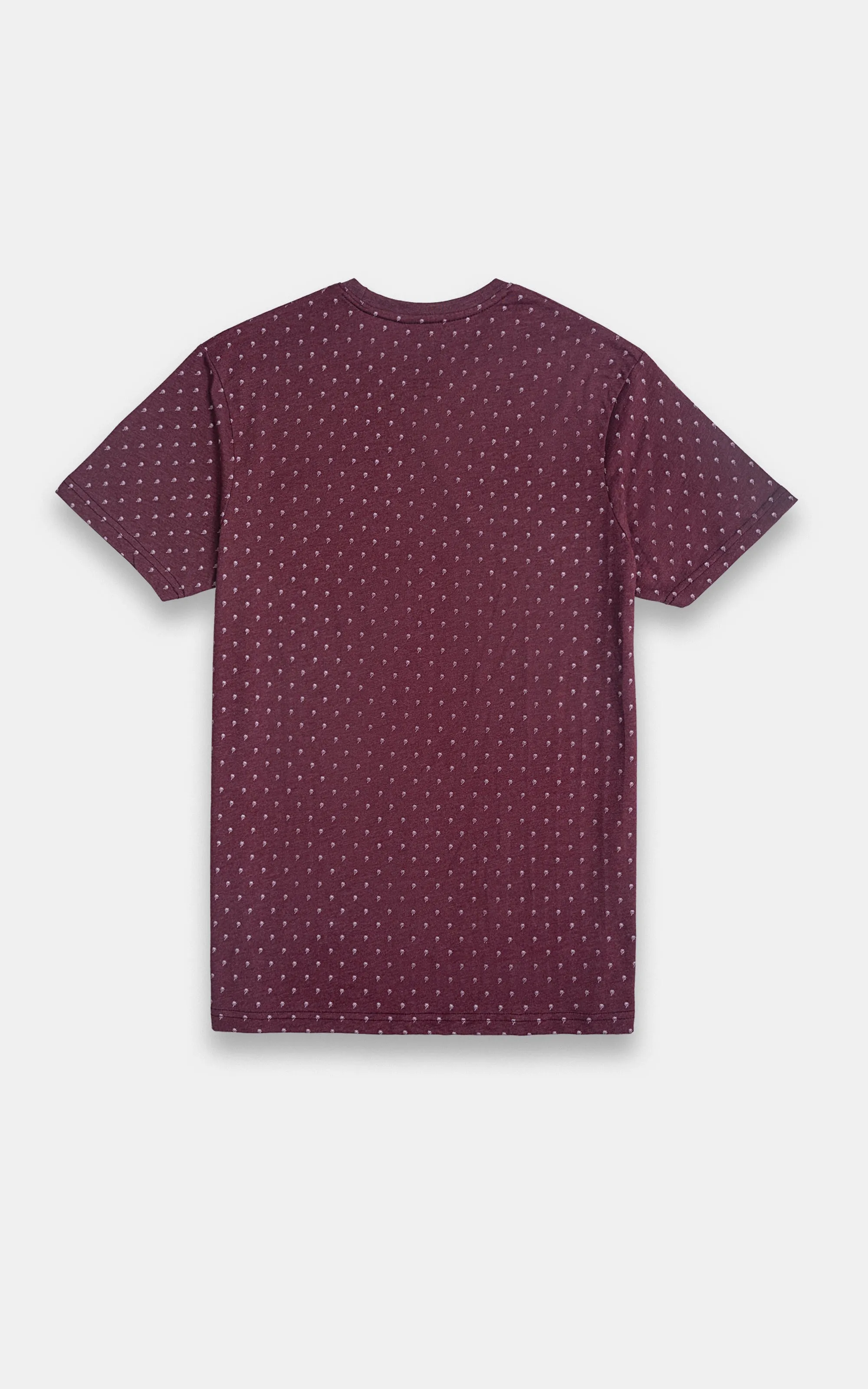 PRINTED T-SHIRT MAROON