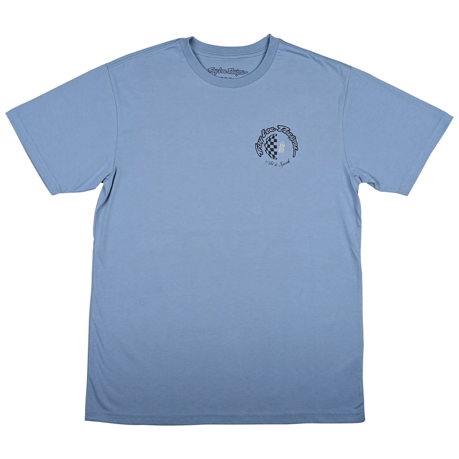 Short Sleeve Tee Worldwide Dusty Blue