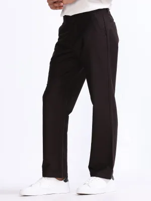 Soft Modal Dark Brown Relaxed Pant