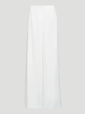 Stevie Wide-Leg Trouser in White