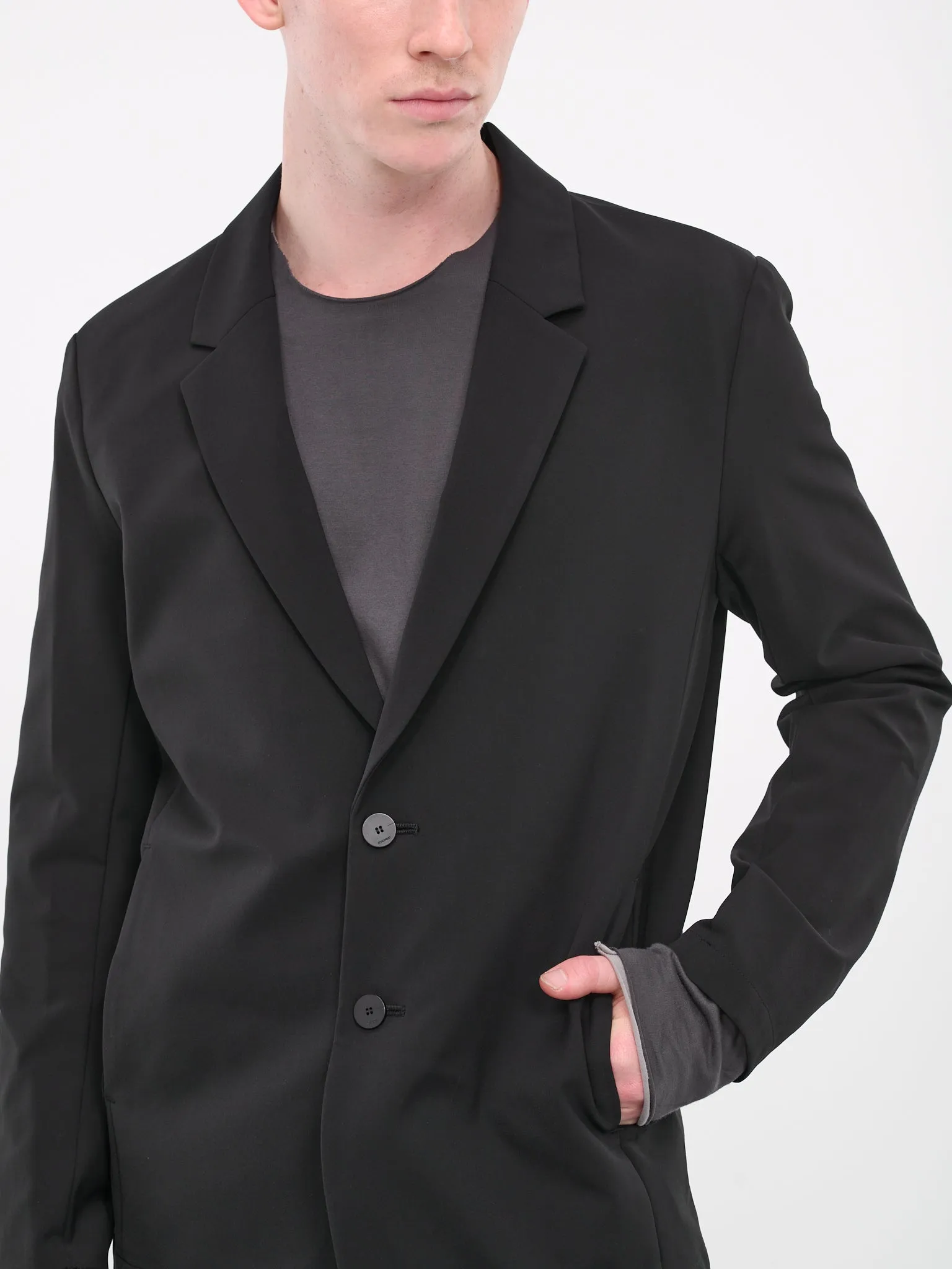 Tailored Blazer (AG32-061-BLACK)