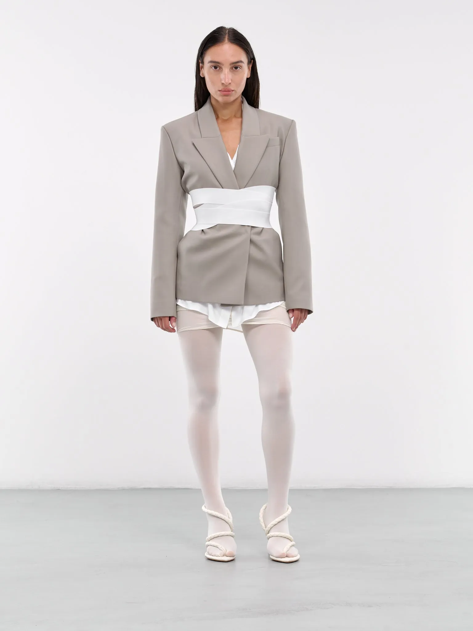 Tailored Blazer (VEPZ15046A-VZE024X-MEDIUM-GREY)