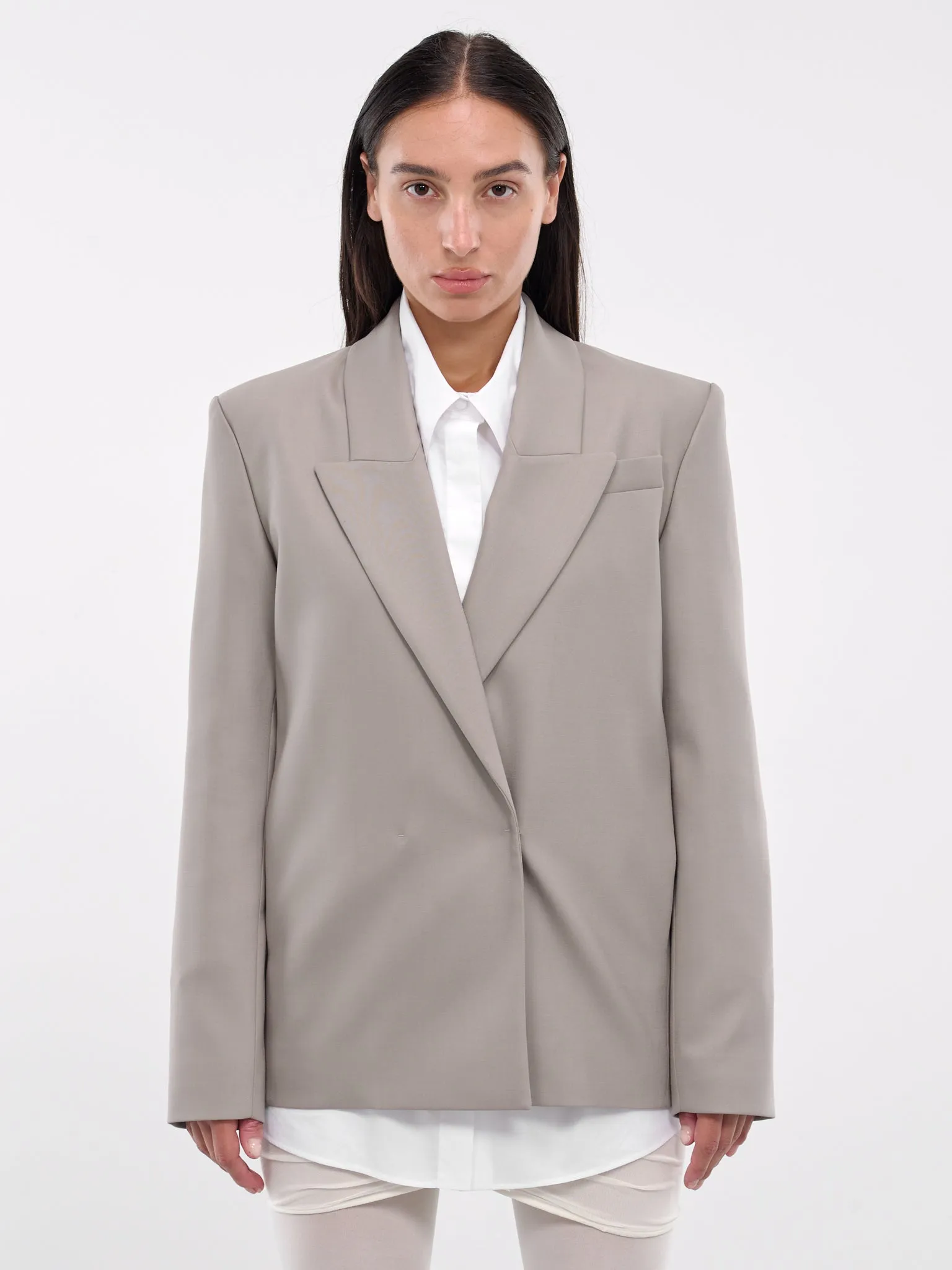 Tailored Blazer (VEPZ15046A-VZE024X-MEDIUM-GREY)