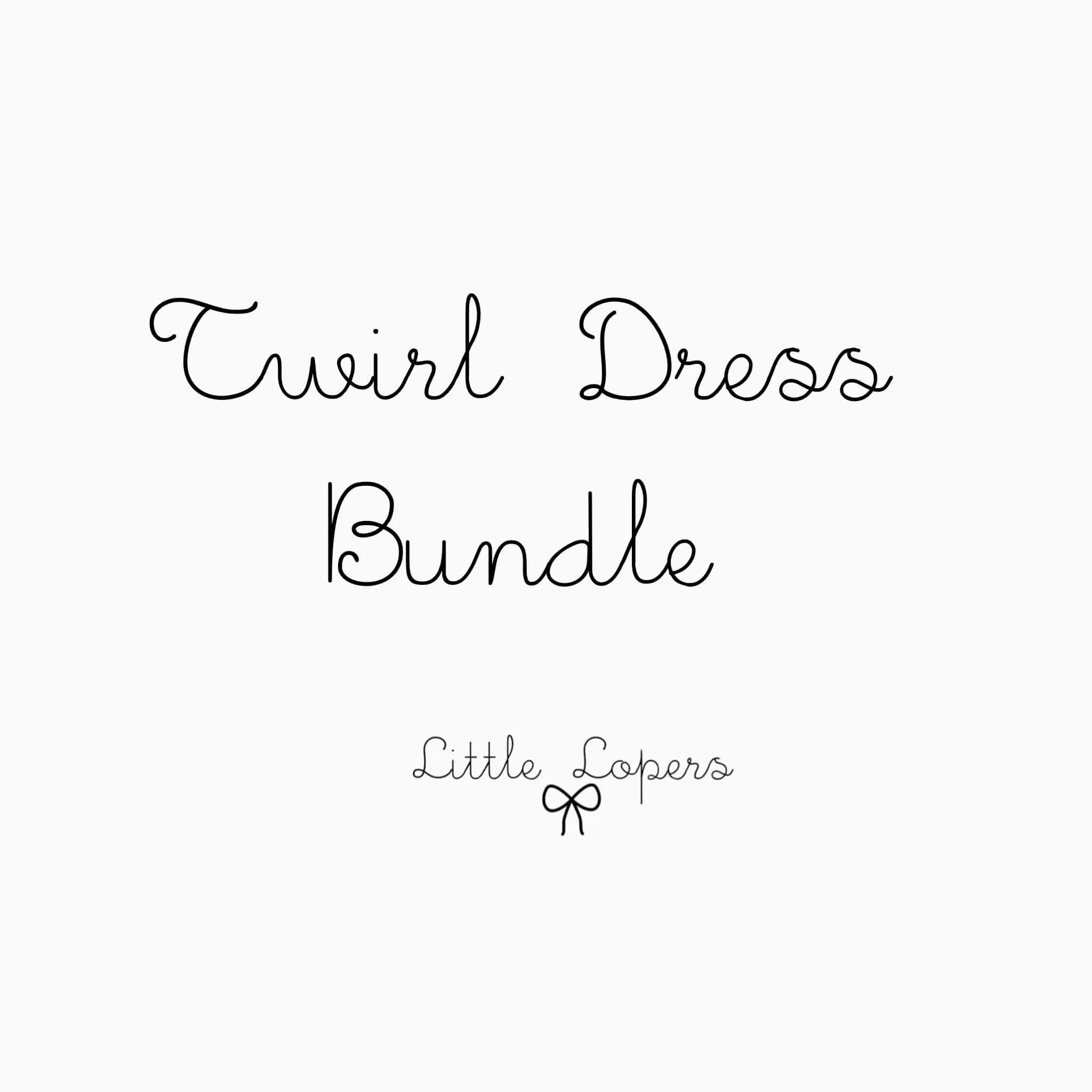 Twirl Dress Bundle Set of 3