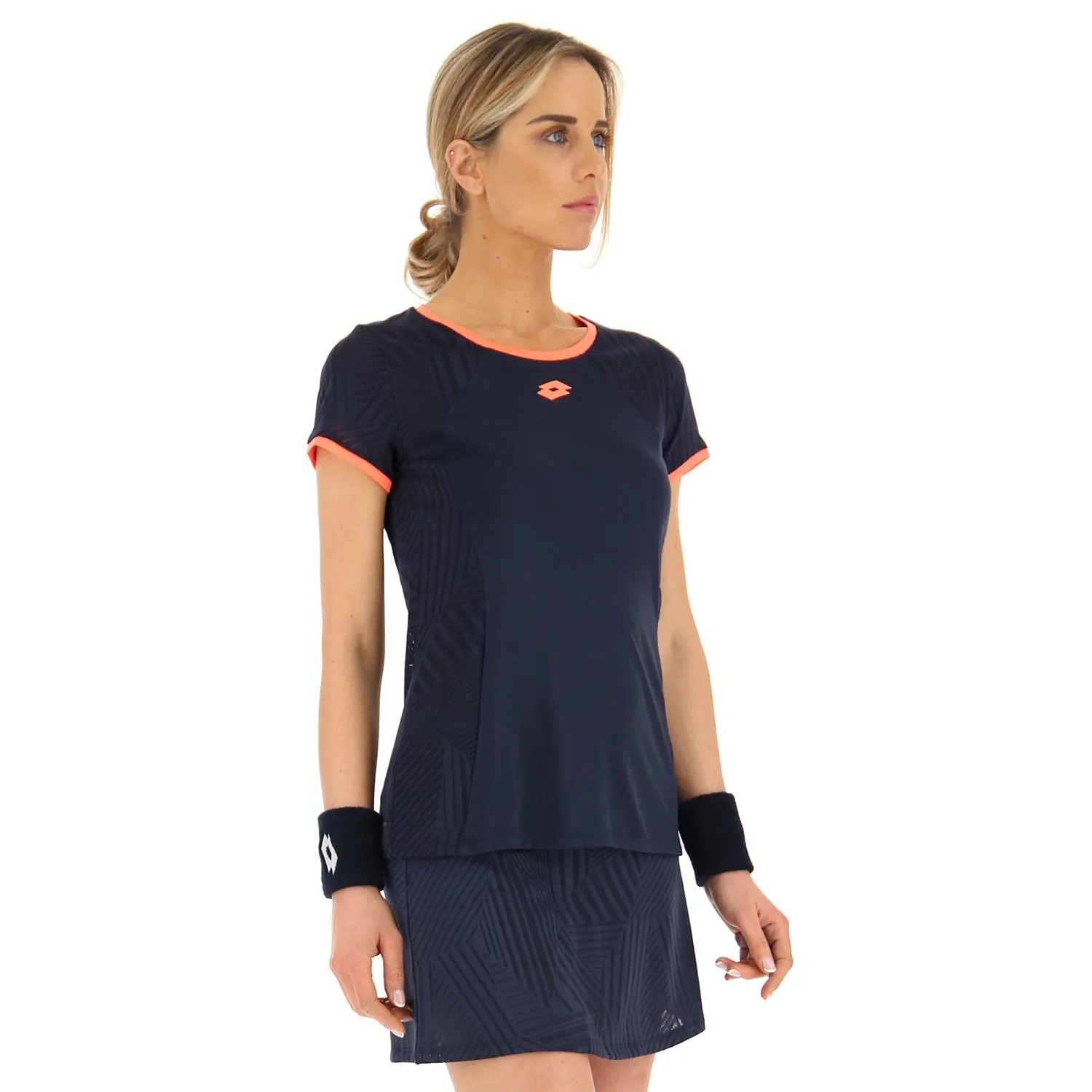 Women's Navy Superrapida Tee